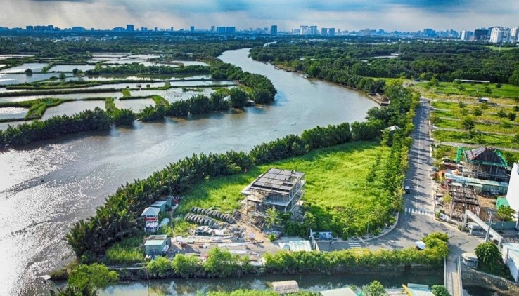 Đất xây dựng ngay ,đường 8m ô tô,view sông lớn , giá 5 tỷ 150 triệu
